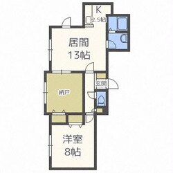 ＣＵＢＥ　Ｈ棟の物件間取画像